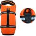 Dog Life Jacket Dog Life Vest Camo with Reflective Stripes Adjustable Dog Lifesaver Pet Life Preserver Dog Life Jackets with High Buoyancy Swimsuit for Small Medium and Large Dogs Color-A L - Buy Online on GoSupps.com