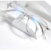 SRLWMYI Blue Light Filter Glasses for Men & Women | Gaming & Computer Safety Glasses | TR90 Unprescribed UV Protection - Buy Online on GoSupps.com
