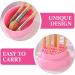 FOMIYES Makeup Brush Cleaning Mat with Brush Drying Holder Silicone Makeup Brush Cleaner Brush Cleaning Pad Cleaning Bowl for Makeup Pink - Buy Online on GoSupps.com