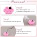 200 Pieces Flower Shape Glue Cup for Eyelash Extensions - Premium Lash Glue Holder Tray for Women & Girls | Best Eyelash Extension Supplies - Buy Online on GoSupps.com
