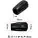 Buy 8-Piece Nordic Walking Sticks Rubber Buffers - Durable Stoppers for Trekking on Asphalt Gravel & Mountains - Buy Online on GoSupps.com