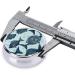 Buy Manatee Animals Calf Round Pill Box | 3 Compartment Portable Medicine Organizer | Mini Decorative Travel Vitamin Holder - Buy Online on GoSupps.com