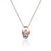 Personalized Photo Projection Necklace | Dog Ear Pendant | Custom I Love You Necklace in 100 Languages | Memorial Pet Gift for Dog Moms & Lovers | Rose Gold - Buy Online on GoSupps.com