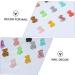 Abaodam 100pcs Nails D Accessories Manicure Small Jewelry Candy Decor Resin Design Bears Little Cartoon - Buy Online on GoSupps.com