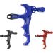 AIMDOR Adjustable Compound Bow Release with D Loop Rope - Blue | Aluminum Alloy Thumb Release for Hunting & Outdoor Activities - Buy Online on GoSupps.com