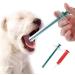 Cat Pill Popper, Pill Gun for Cats, Pill Injector for Dogs, Cat Piller Rubber Tip Oral Tablet Capsule or Liquid, Medical Feeding Tool Kit Syringes for Cats, Dog, Small Animals