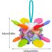 Bexdug Bite Toys | Kielzeug Rassel - Fun Toddler Rattles & Gripping Activities for 3+ Months - Perfect Gift for Boys & Girls - Round Pink C - Buy Online on GoSupps.com