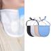 Tracheostomy Dust Cover 4Pcs Throat Curtains with Neck Stoma Protection Adjustable Breathable Trach Shields for Comprehensive Tracheostomy Care (Double-layer)
