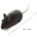 QUOZUO Cat Mouse Toys Rattle Furry Cat Mice Pet Toys with Rattles for Pet Cat Kitten 16pcs Black and white - Buy Online on GoSupps.com