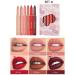 Pakivs 12 Colors Crayon Lipstick Set - Waterproof Long Lasting Velvet Lipstick Pencil | Non-Fading Matte Lipstick Pen with Lip Liner - Set A + B - Buy Online on GoSupps.com