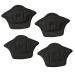 FOMIYES 4 Pairs Follow up Womens+Pumps Sole Inserts Deportivos para Mujer Mules for Women Heels Womens Sneakers Back Heel Anti Drop Heel Miss Accessories Cloth