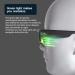 Touch Beauty Light Therapy Glasses AG-2146B - 2-in-1 Sleep & Energy Boost with Green/Red Light | Includes Travel Case - Buy Online on GoSupps.com