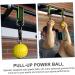 Buy Kombiuda Fitness Accessories Set - Grip Trainer Ball Flex Stick Pull-Up Trainer & Forearm Strengthener Slipproof Powerball & Handle Band for Gymnastics & Strength Training International Shipping Available - Buy Online on GoSupps.com