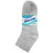 12 Pair Diabetic Ankle Circulatory Socks Health Support Men's Grey Size 9-11 - Buy Online on GoSupps.com