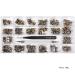 Yzzseven 12 Types 600 Diamonds +2500 Flat Rhinestones Mix 20 Styles Rhinestone Crystals Set for Nail Art DIY (Mined Gold) - Buy Online on GoSupps.com