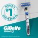 Gillette Mach3 Turbo Men's Razor + 9 Blade Refills | Smooth Shave | Fits All Mach3 Handles - Buy Online on GoSupps.com