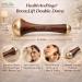 HealthAndYoga BronzLift Kansa Baguette Capuchon en bronze des deux c t s Flacon d'huile de beaut ajout e pour le visage Outil de beaut ayurv dique pour le visage le cou et sous les yeux Two Dome - Buy Online on GoSupps.com