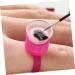 50pi ces Anneaux Plastique Pour Extensions De Cils Support Colle Pigment Pour Tatouage Et Grafting Outil Pratique Pour Artistes Et D butants - Buy Online on GoSupps.com