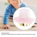 Bling Baby Pacifier | Silicone Heart Shape Rhinestone Pacifier for 6-18 Months | Pink Pacifier for Stylish Babies - Buy Online on GoSupps.com