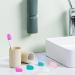 Travel Toothbrush Head Holder - 5 Silicone Covers for Toothbrush Protection | Ventilated Toothbrush Cases for Home & Travel - Buy Online on GoSupps.com