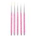 5-Piece Nail Drawing Pen Set for Dots - Professional Nail Art Tools | International Shipping - Buy Online on GoSupps.com