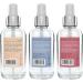Olivia Care Body Mist Trio 3 Scents: Lotus Blossom Sugared Rose Sweet Clementine (3 Bottles Total (1 of Each Scent)) - Buy Online on GoSupps.com