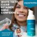 2-in-1 Aligners & Retainers Cleaner Foam | Teeth Whitening Solution for Invisalign Clear Correct Smile Direct Club & More - Buy Online on GoSupps.com