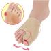 Hallux Valgus Toe Protector: 1 Pair of Pedicure Socks with Thumb Separator Sleeve - Buy Online on GoSupps.com