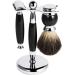 BUIDI Men s Manual Shaving Set - Beard Cleaning Brush Shaver Stand & Care Tool - Premium Beard Razor Kit for Grooming - Buy Online on GoSupps.com