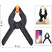 Lidlife 16 Clips Include 8 Heavy Duty Spring Clips  8 Backdrop Background Clip Holders  Adjustable Elastic Nylon Photo Clips  for Photography and Video Studio Shooting - Buy Online on GoSupps.com
