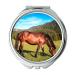 Mirror makeup mirror agriculture animal close up pocket mirror portable mirror
