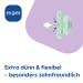 Mam Perfect Schnuller Set of 2 - Healthy Baby Pacifier for 0-6 Months | Sustainable Silicone & Organic Materials | Includes Pacifier Box | B r/Fuchs Design - Buy Online on GoSupps.com
