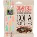 Sugar Free Jelly Sweets Gluten & Gelatine Free Vegan Free from Fellows Cola Bottles Value Pack Sugarless Super Snack Delicious yumminess 70g x 4 Perfect for kids favourite candies. - Buy Online on GoSupps.com