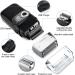 PRITECH 2 in 1 Electric Foil and Bald Shaver for Men Rechargeable with Popup Trimmer & 3 Adjustable Speeds Premium Beard Grooming (Black Silver - Buy Online on GoSupps.com
