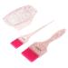HAPINARY 1 Set Hair Dyeing Accessories Hair Tint Dying Coloring Applicator Mens Comb Hair Dryers Mixing Bowl Mixing Tint Bowls Hair Dye Brush and Tools Man Suit Pearlescent Pink