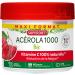 SUPERDIET- ACEROLA 1000 ORGANIC - High concentration of Vitamin C - Reduction of fatigue - Maxi pot of 60 chewable tablets