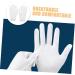 Beatifufu 12 Pairs Moisturizing Gloves Work Gloves Moisturizing Overnight Gloves Working Gloves Cotton White - Buy Online on GoSupps.com