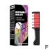 Buy Washable Hair Chalk Comb Set - Temporary Hair Dye Brush in Rose Red - 1/8 Colors for Vibrant Hair Transformations - Buy Online on GoSupps.com