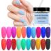 Corlidea Nail Powder Professional Dipping Powder Nail Powder Pigment Iridescent Coloured Powder for Nail Art - Buy Online on GoSupps.com