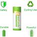 18500 Rechargeable Li-ion Batteries 3.7V 1600mAh - Flat Top 8 Pack for Solar Garden Lights & Flashlights - Buy Online on GoSupps.com