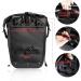 WATERFLY 25L Waterproof Bike Pannier Bag | Extensible Bicycle Rear Seat Bag with Rain Cover Ideal for Riding and Cycling | A-Black - Buy Online on GoSupps.com
