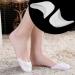 FOMIYES Silicone Pointed Dance Shoe Pads - High Heel Toe Protectors for Women - 1 Pair (White) - Buy Online on GoSupps.com
