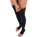 Jomi Compression Thigh High Stockings 20-30mmHg - Surgical Weight, Open Toe, XX-Large, Black - Buy Online on GoSupps.com