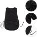 NOLITOY Hairdressing Apron | Barber & Stylist Sleeveless Work Bib | Durable Black Salon & Kitchen Cutting Cape - Buy Online on GoSupps.com