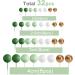 Astaron 32-Piece Cake Topper Set - Mini Balloon Rabbit for Weddings Baby Parties & Birthdays (Green & Gold) - Perfect International Shipping! - Buy Online on GoSupps.com