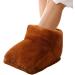 Besreey Heated Foot Warmer Full Wrap Rechargeable Non-Slip Foot Warmers for Men & Women | Brown Ultimate Comfort at Home - Buy Online on GoSupps.com
