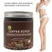 Natural Coffee Body Peeling & Dead Sea Salt Scrub | Anti-Cellulite Exfoliation for Men & Women - Buy Online on GoSupps.com