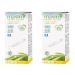 Masmi Regular Applicator Tampons made of organic cotton plastic-free 100 % biodegradable perfume-free hypoallergic chlorine and dioxin-free (double pack) 16 Count (pack of 2)
