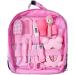Rimoleur Baby Grooming Kit - 13-in-1 Portable Baby Essentials with Storage Case - Pink - Buy Online on GoSupps.com