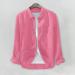 Men's Long Sleeve Pink Linen/Cotton Shirt with Button Pocket, 3X-Large - Buy Online on GoSupps.com